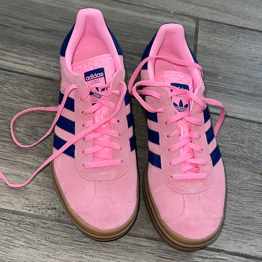Adidas Gazelle pink sneakers
